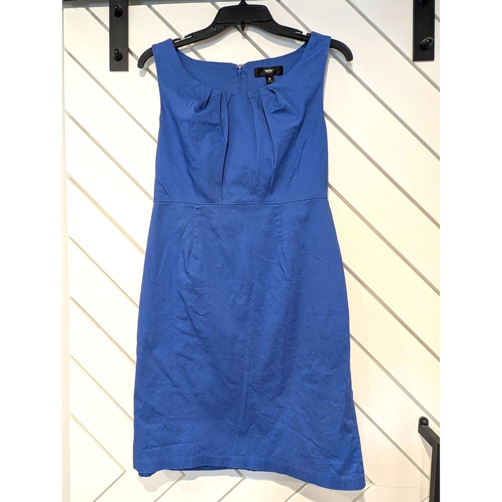 Mossimo Royal Blue Sleeveless Sheath Dress Size 8